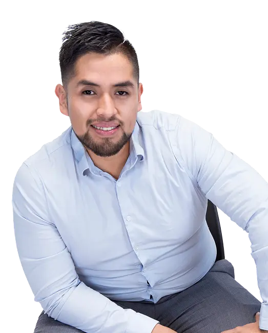 Portrait of Digital NEST alum Martin Vargas-Vega, whose experience at Digital NEST led to a career in software development.