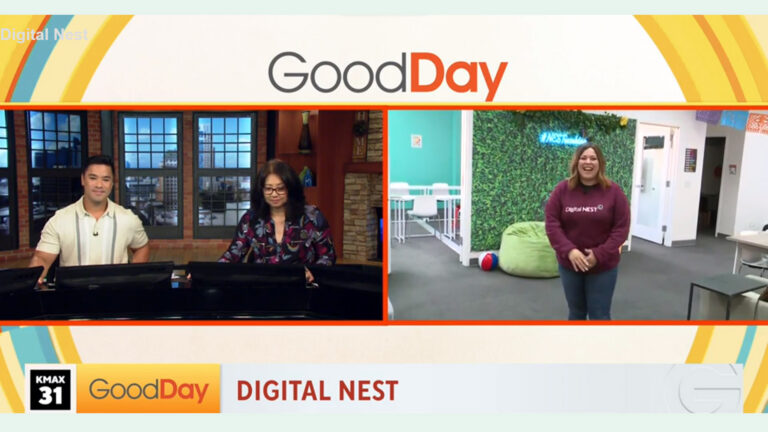 Digital NEST Modesto featured by Good Day Sacramento - Interview with Digital NEST Modesto Center Director Monica Escamilla